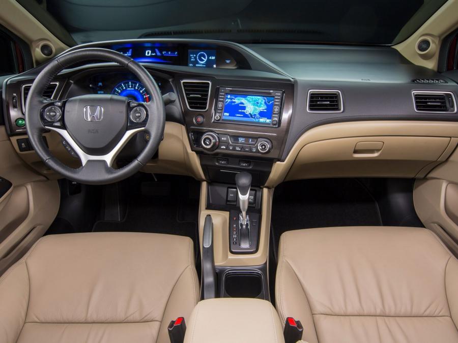  Honda Civic EX-L 2013 года  (US) (фото 6 из 16)